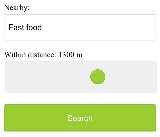 Input range with styling